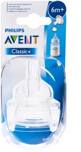 Philips  Classic+ 2 sztuki SCF636/27 - Smoczki do butelek - miniaturka - grafika 2
