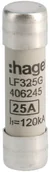 Bezpieczniki elektryczne - ETI wkładka-cylindryczna-10x38-25A-gG LF325G - miniaturka - grafika 1