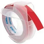Taśmy do drukarek barwiące - Dymo taśma do drukarek etykiet 3D 3m/9mm czerwona S0898150 - miniaturka - grafika 1