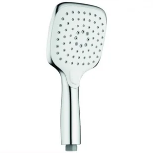 Laveo Słuchawka natryskowa chrom/biała BOHO - Słuchawki prysznicowe - miniaturka - grafika 2