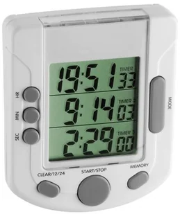 TFA 38.2020 Zegar cyfrowy 3 zegarowy - Zegary - miniaturka - grafika 2