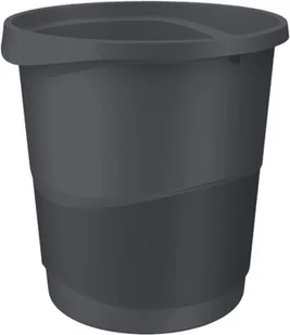 Esselte Kosz na śmieci Europost Vivida 14l czarny ES586-2 - Kosze biurowe - miniaturka - grafika 2