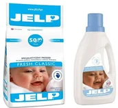 Środki do prania - Jelp Proszek Fresh Classic 4kg + GRATIS: płyn Delicate 1 l NN-HJL-PR40-021 - miniaturka - grafika 1