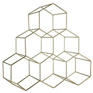Pozostałe akcesoria kuchenne - Premier Housewares Premier housewares Vertex 6 butelkę wina Rack  pozłacana 0507571 - miniaturka - grafika 1