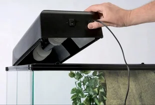 Exoterra EXOTERRA Oprawa oświetleniowa Compact Top S 45 x 9 x 20 cm 15561222266 - Filtry akwariowe i akcesoria - miniaturka - grafika 3