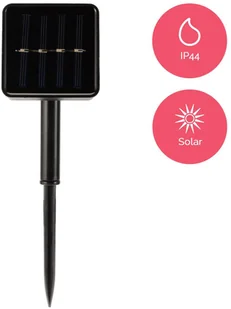 PAULEEN Pauleen Sunshine Glamour solarny łańcuch świetlny - Lampy ogrodowe - miniaturka - grafika 4