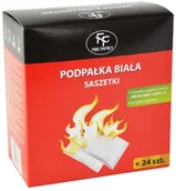 Rozpałki - Podpałka Fire Family biała 24 saszetki - miniaturka - grafika 1