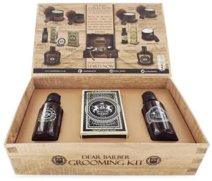 Dear Barber SET Collection II Groom & Go M) olejek do brody 30ml + wosk do wąsów 25ml + edt 30ml - Kosmetyki i akcesoria do pielęgnacji brody - miniaturka - grafika 5