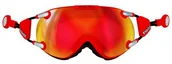 Gogle narciarskie - Casco Gogle narciarskie FX-70 Carbonic red orange L - miniaturka - grafika 1