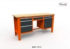 Malow Stół narzędziowy SWT 17/11 "TRÓJKA" warsztat metalowy narzędzia SWT17/11 - Stoły warsztatowe Malow Stół narzędziowy SWT 17/11 "TRÓJKA" warsztat metalowy narzędzia SWT17/11 - Stoły warsztatowe - miniaturka - grafika 2