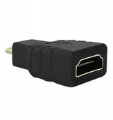 Adaptery i przejściówki - Przejściówka Hdmi A Żeńska Micro Hdmi D Męska - miniaturka - grafika 1