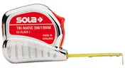 Sola 50023301 stalowa taśma miernicza \ "Tri-Matic \" 5 m/19 mm TM 5 - Poziomice, łaty, miary - miniaturka - grafika 3