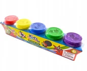 Masy plastyczne - Masa Plastyczna Ciastolina 5 Kubeczków Zapas - miniaturka - grafika 1