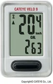 Liczniki rowerowe - Cateye Licznik rowerowy VELO 9 CC VL820 biały - miniaturka - grafika 1