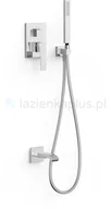 Zestawy prysznicowe - Tres Slim Exclusive zestaw prysznicowy chrom 20228007 - miniaturka - grafika 1