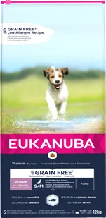 Eukanuba Puppy&Junior Small/Medium Grain Free 12kg - Sucha karma dla psów - miniaturka - grafika 2