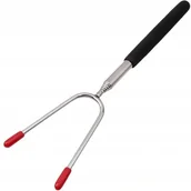 Akcesoria do grilla - Teleskopowy Kijek Do Ogniska Widelec Widełki Grill - miniaturka - grafika 1