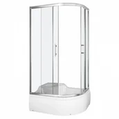 Kabiny prysznicowe - Novoterm Azalia TR 120x80 lewa - miniaturka - grafika 1