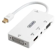 Adaptery i przejściówki - Unitek Adapter AV miniDisplayPort na HDMI/DVI/VGA/Audio Y-6354 - miniaturka - grafika 1