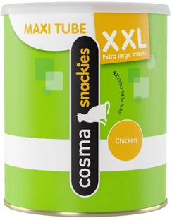 Cosma snackies XXL Maxi Tube Przysmak liofilizowany, kurczak - 200 g - Suplementy i witaminy dla kotów Cosma snackies XXL Maxi Tube Przysmak liofilizowany, kurczak - 200 g - Suplementy i witaminy dla kotów - miniaturka - grafika 1