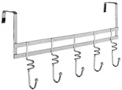 Wieszaki i stojaki - Premier Housewares Premier Housewares Five Hook Over Door wieszak 0509519 - miniaturka - grafika 1