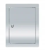 Akcesoria do wentylacji i klimatyzacji - Drzwiczki Rewizyjne Nierdzewne Zatrzask 30x50CM - miniaturka - grafika 1