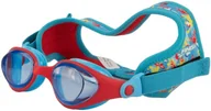 Pływanie - Finis dragonflys goggles niebieski/czerwony - miniaturka - grafika 1