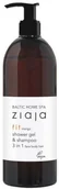 Szampony do włosów - Ziaja Baltic Home Spa Fit żel pod prysznic i szampon 3 w 1 Shower Gel & Shampoo) 500 ml - miniaturka - grafika 1