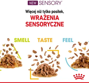 Royal Canin Sensory Taste karma mokra kawałki w sosie 12x85g 303420 - Mokra karma dla kotów - miniaturka - grafika 12
