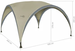 Van Assendelft Hollander Bogaert Bo-Garden Pawilon ogrodowy, duży, szary, 4472200 - Pawilony ogrodowe - miniaturka - grafika 11