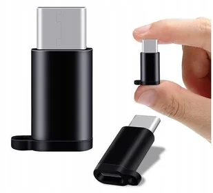 Adapter przejściówka gniazdo Micro Usb - Usb typ C - Złącza, przejściówki, adaptery - miniaturka - grafika 2