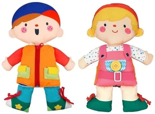 K's Kids Ks Kids Przytulanka/lalka do ubierania KA10824-PG N4/20 - Zabawy w naśladowanie dorosłych - miniaturka - grafika 3