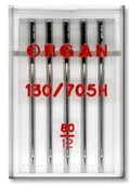 Akcesoria i części do maszyn do szycia - Organ Igły do maszyn półpłaskie Uniwersalne gr 80 5105080 - miniaturka - grafika 1