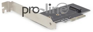 Gembird Kontroler Karta PCI-Express &gt M.2 SSD + śledź low profile (PEX-M2-01) - Kontrolery - miniaturka - grafika 3