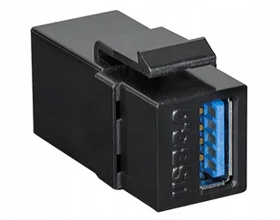 Logilink Keystone Connector USB-A 3.0 NK0015B NK0015B - Złącza, przejściówki, adaptery - miniaturka - grafika 2