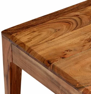 vidaXL Stolik kawowy z litego drewna, 88 x 50 x 38 cm - Ławy i stoliki kawowe - miniaturka - grafika 6