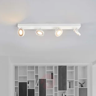 Biały reflektor sufitowy LED Clockwork - Lampy sufitowe - miniaturka - grafika 3