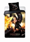 Pościel - Faro Pościel młodzieżowa 160x200 Ognisty Smok 027_20211006172806 - miniaturka - grafika 1