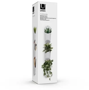 Umbra Floralink wazon, drewno, biały, normalny, - Dekoracje domu - miniaturka - grafika 16