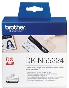 Brother Papier termiczny DK-N55224 WYPRZEDAŻ! - Papier do drukarek - miniaturka - grafika 2