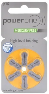 Bateria do aparatu słuchowego VARTA Power One P10 MF, 100 mAh, 1.45 V, 6 szt. - Baterie i akcesoria - miniaturka - grafika 2
