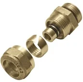 Akcesoria hydrauliczne - KAN-therm Złączka z GZ do rury wielowarstwowej 16x2 G1/2" HAL628 - miniaturka - grafika 1