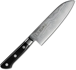 Tojiro Nóż Santoku 17cm DP37 PLUS ostrzałka Taidea T0825D F-659ostrz - Noże kuchenne - miniaturka - grafika 2