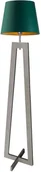 Lampy stojące - Lysne Drewniana lampa podłogowa KOS GOLD 15609/43 - miniaturka - grafika 1