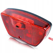 Lampki rowerowe - Lampka Na Rower Tylnia Na Bagażnik - 2 Funkcje ! - miniaturka - grafika 1