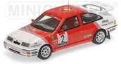 Samochody i pojazdy dla dzieci - Minichamps Ford Sierra RS Cosworth #2 Drogmanns/Joosten Winner Lotto Haspengouw Rally 1987 - miniaturka - grafika 1