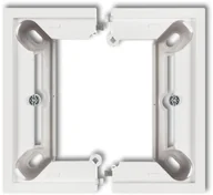 Puszki elektryczne i akcesoria - Karlik Puszka natynkowa pojedyncza DECO / MINI biały DPU-1 - miniaturka - grafika 1