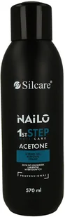 Silcare Nailo 1St Aceton 570ml - Zmywacze i cleanery do paznokci - miniaturka - grafika 3