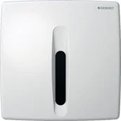 Spłuczki - Geberit 115.817.11.5 Elektroniczny zawór spłukujący do pisuaru Basic zasilanie 230V biały - miniaturka - grafika 1