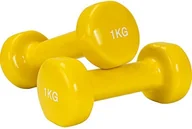 Hantle i ciężarki - Tko Winylowe podwójny zestaw hantli 0,5 kg/1 kg/1,5 kg/2 kg/3 kg/4 kg/5 kg gimnastyczne (10001411) - miniaturka - grafika 1